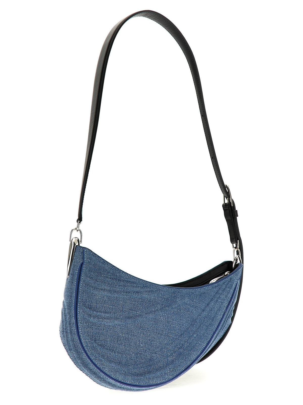 'medium denim spiral curve 01' shoulder bag 2