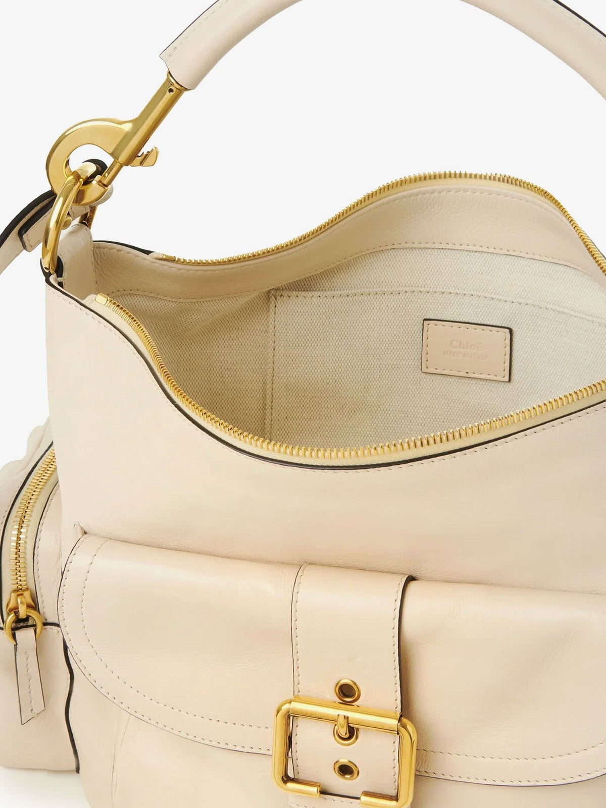 Medium Double Carry leather shoulder bag 4