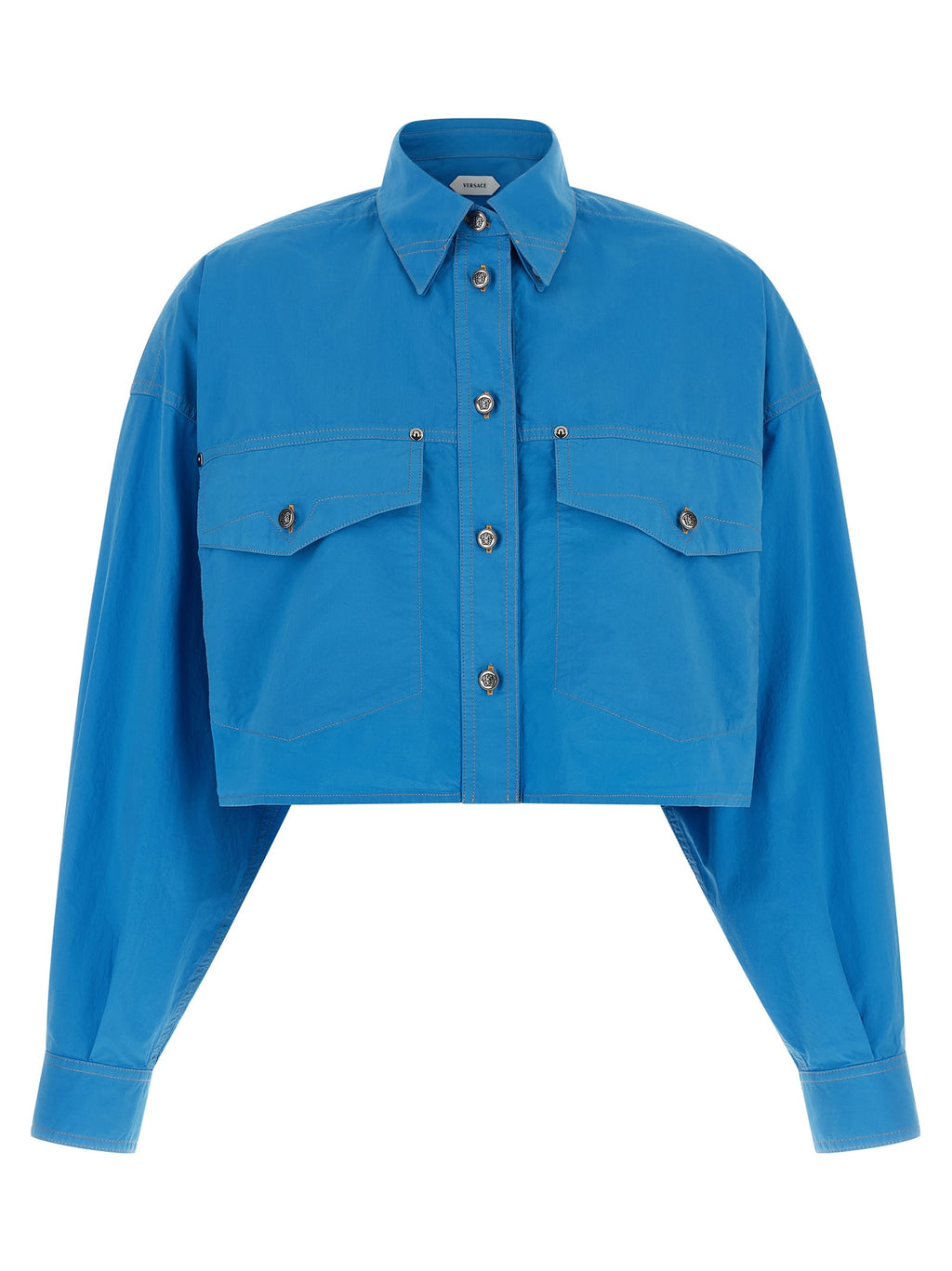 'Medusa' button shirt