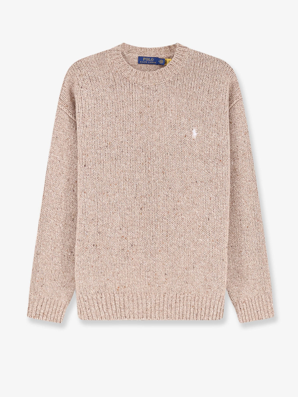 Melange wool blend sweater
