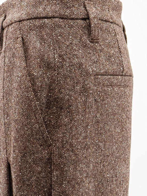 Mélange wool blend trousers 3
