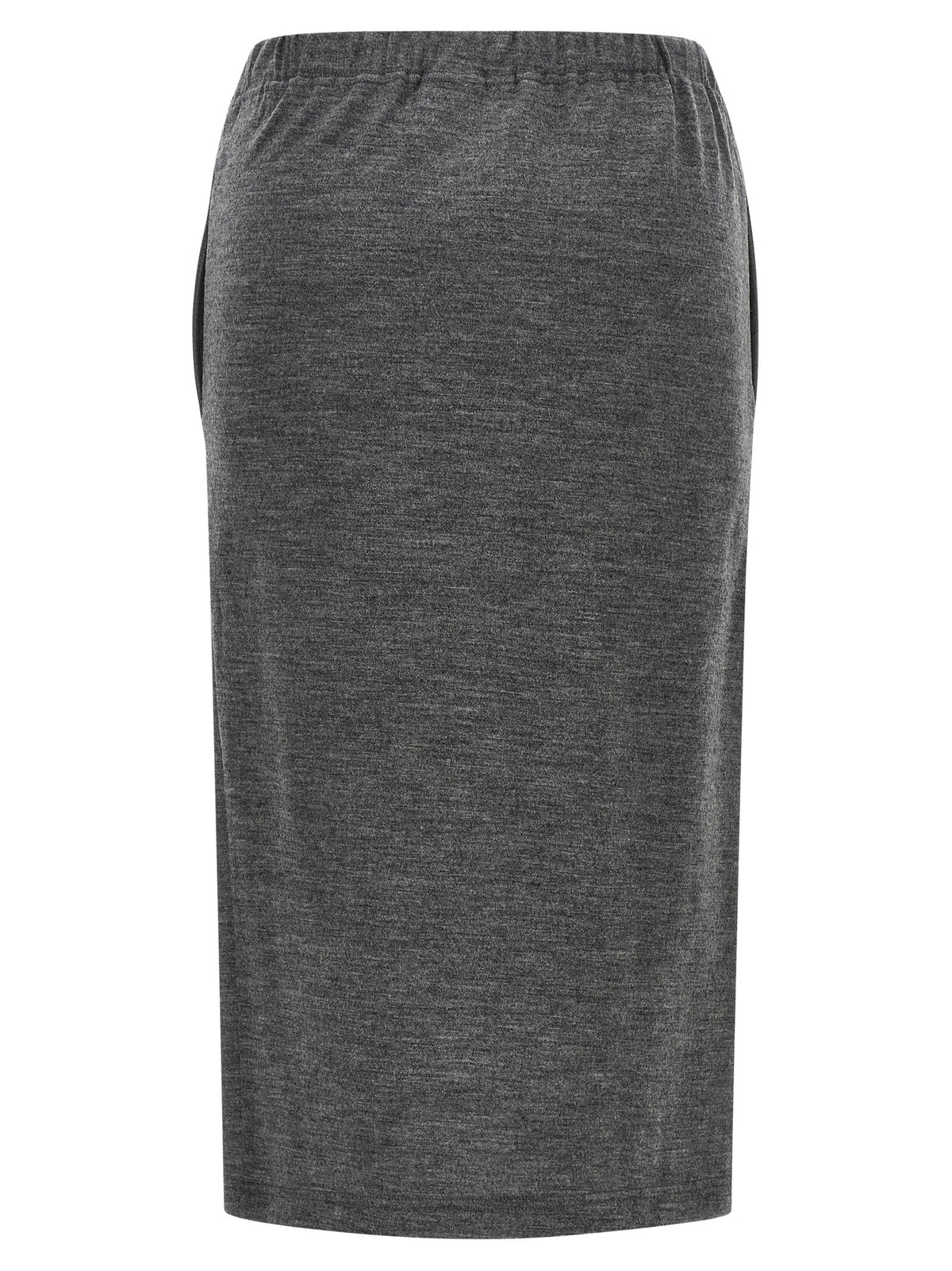 Mélange wool skirt 2