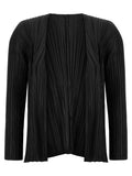 'Mellow Pleats' cardigan