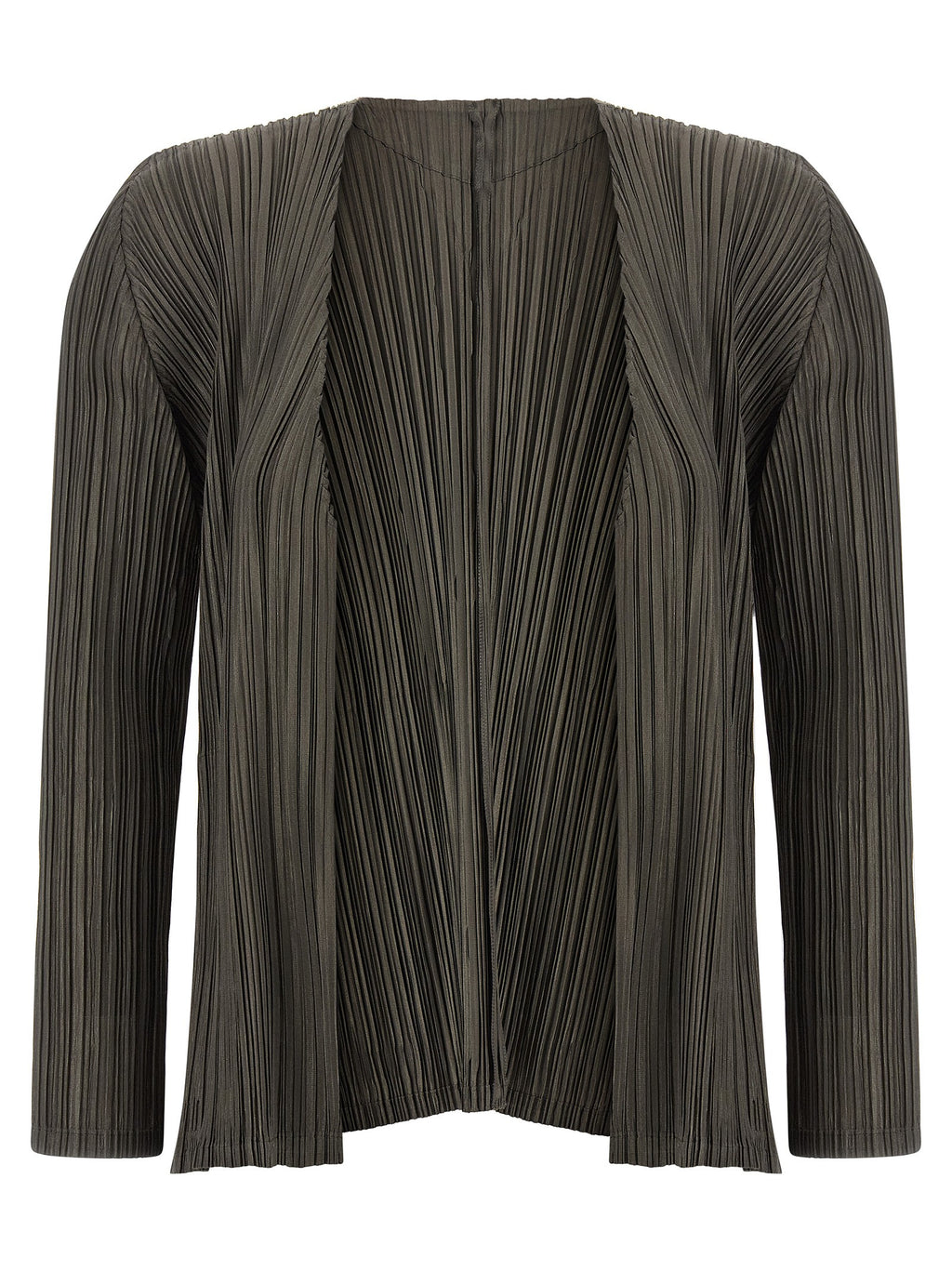 'Mellow Pleats' cardigan