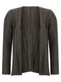 'Mellow Pleats' cardigan