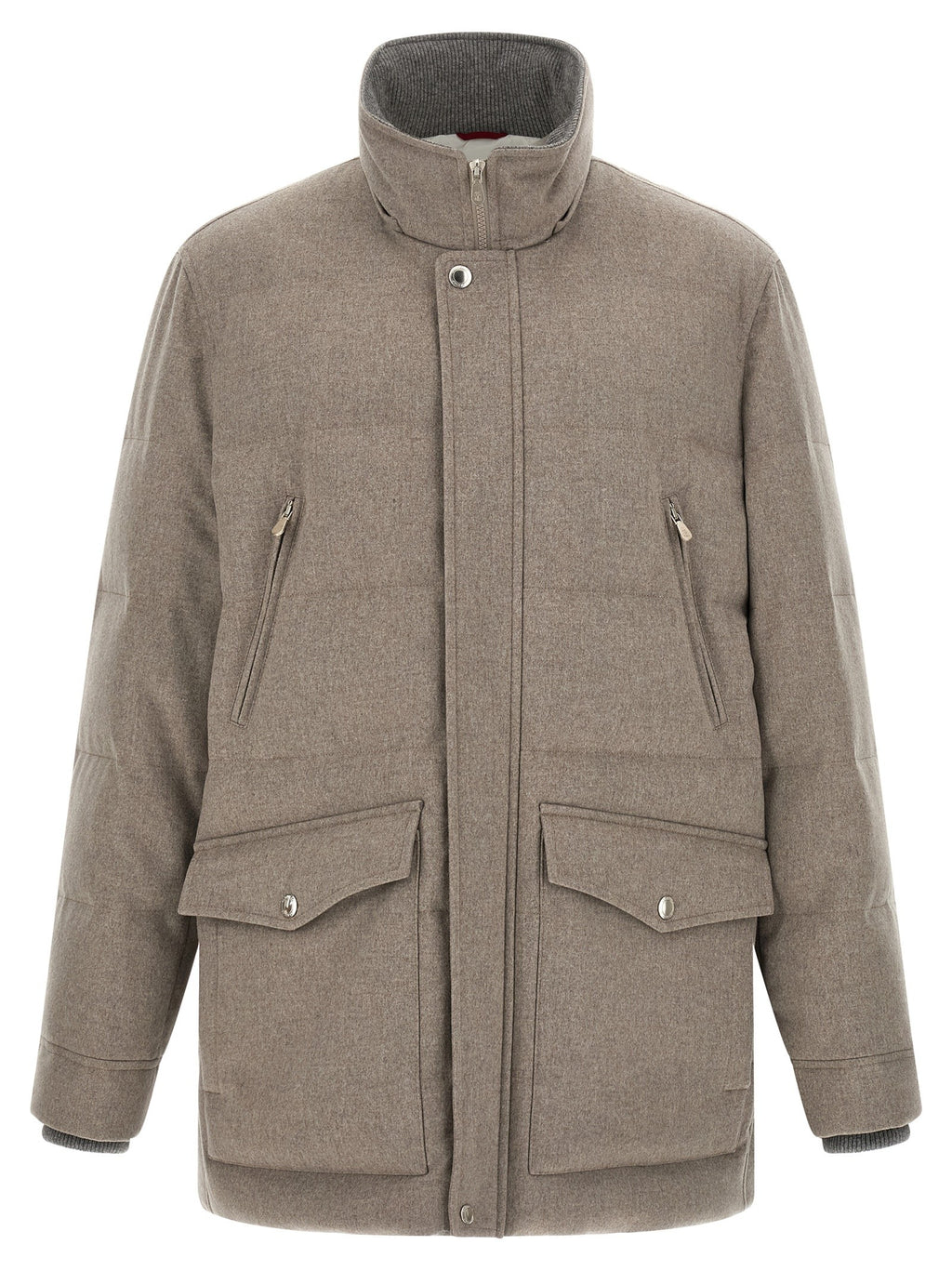 Membrane wool flannel parka 2