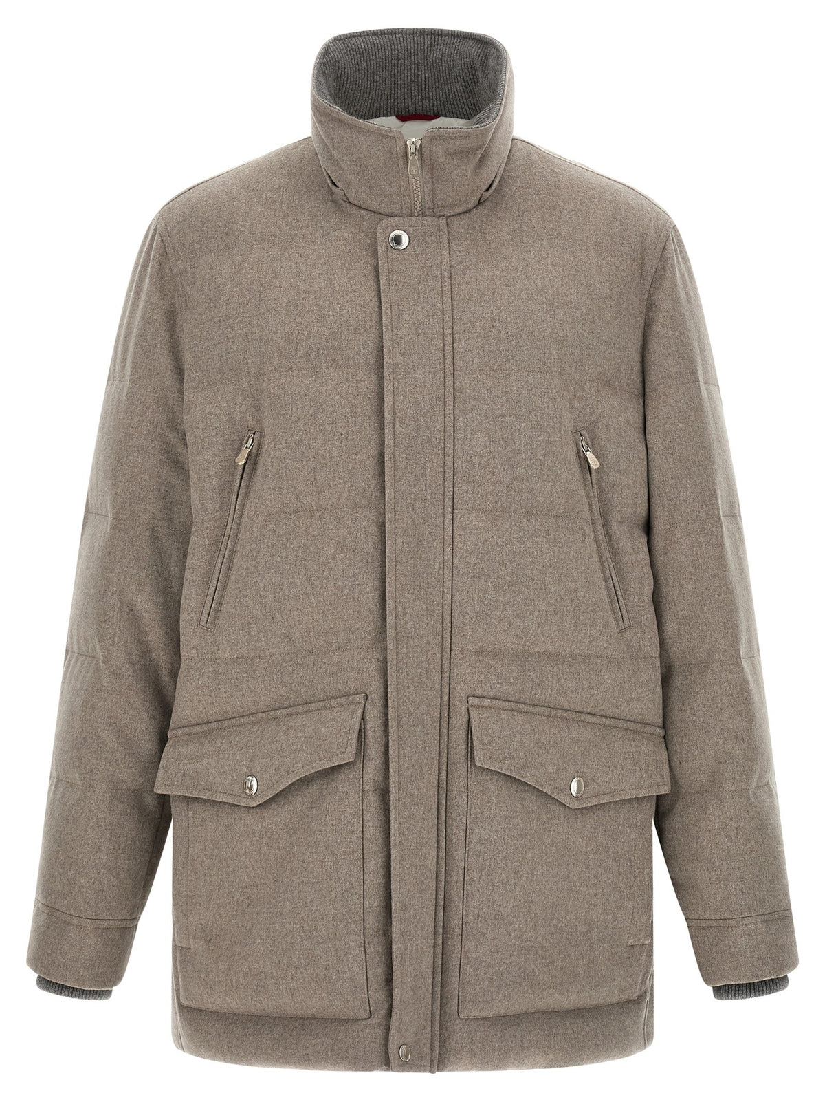 Membrane wool flannel parka 2