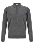 Merino wool polo shirt