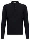 Merino wool polo shirt