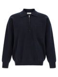 Merino wool polo shirt