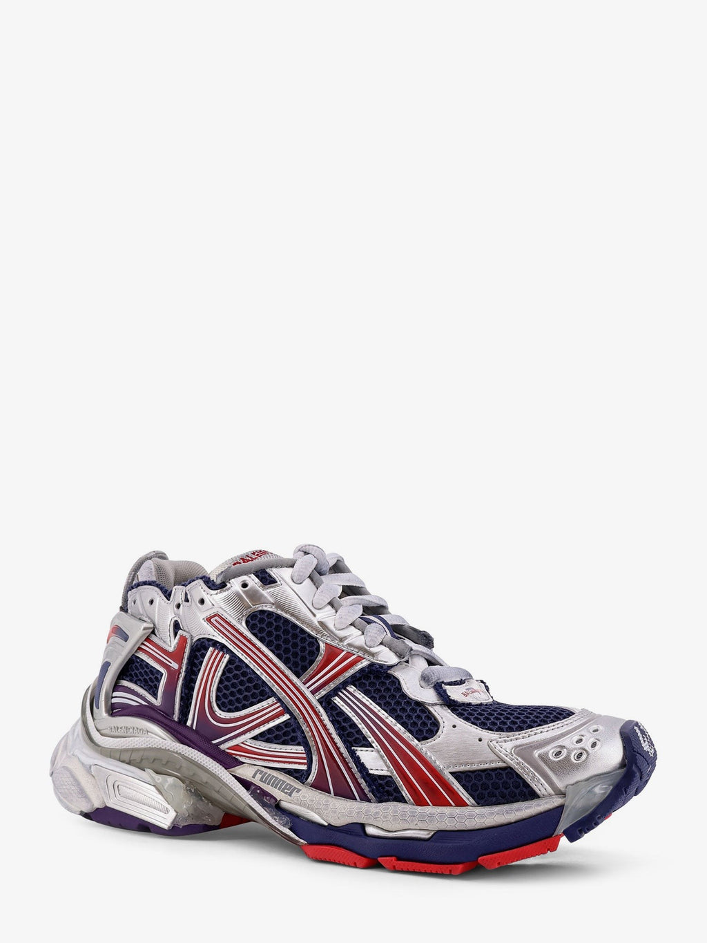 Mesh and nylon Runner sneakers 2
