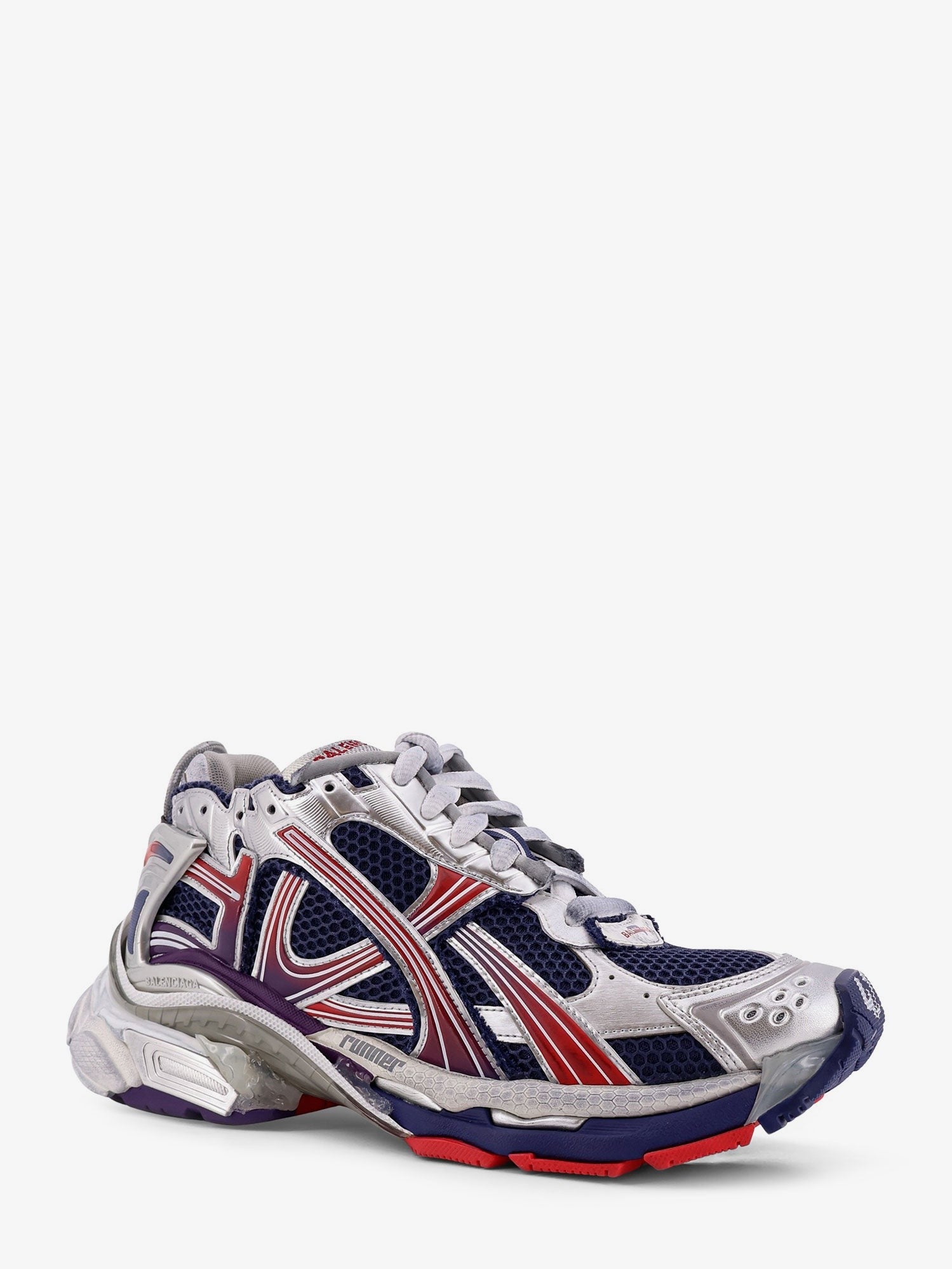 Mesh and nylon Runner sneakers 2