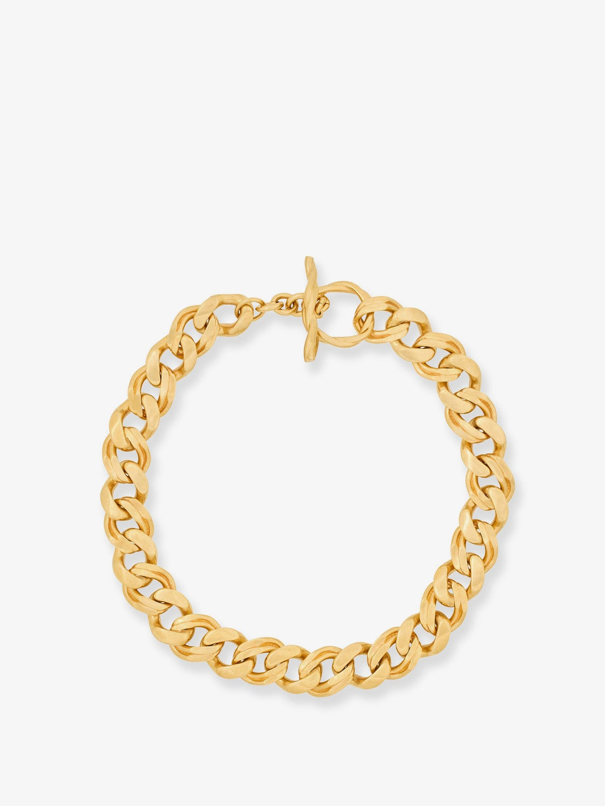 Metal choker necklace