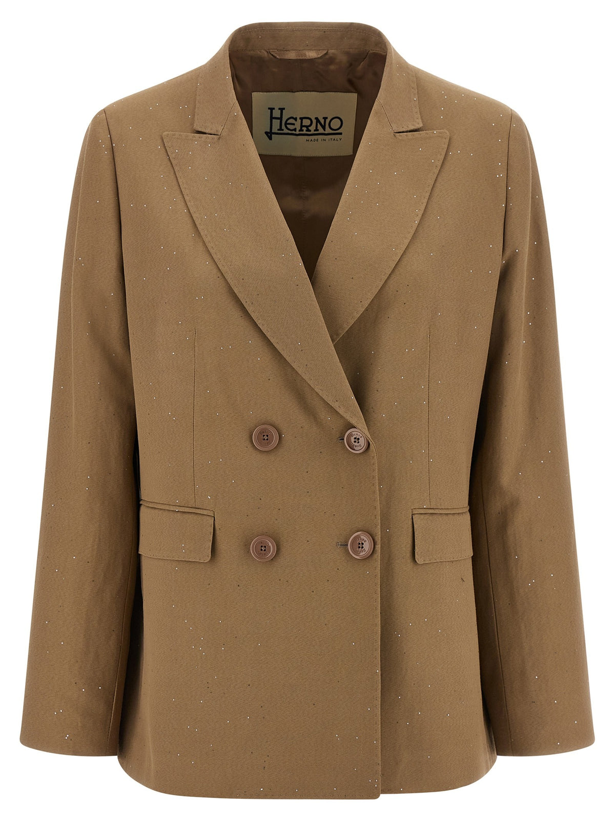 Micro sequin blazer