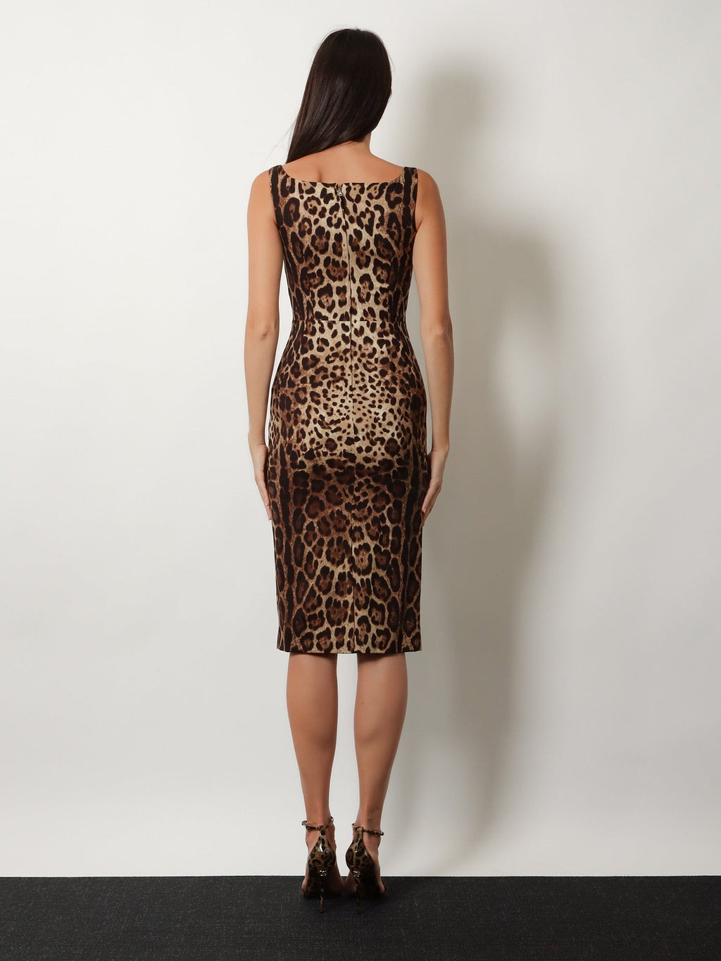 Midi Dress with Animal print 3