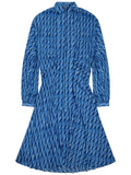 MIDI DRESS WITH PRINT
