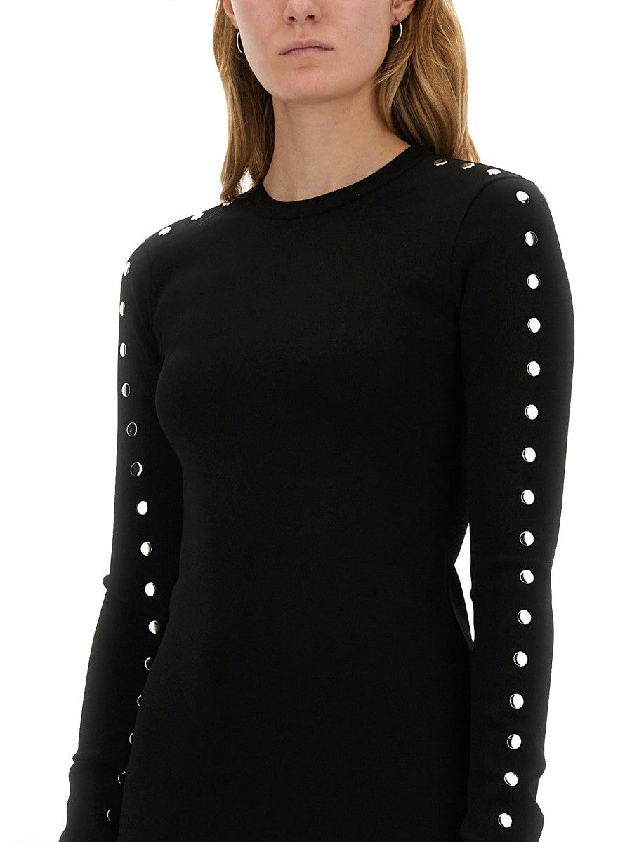 MIDI DRESS WITH SLIT 4