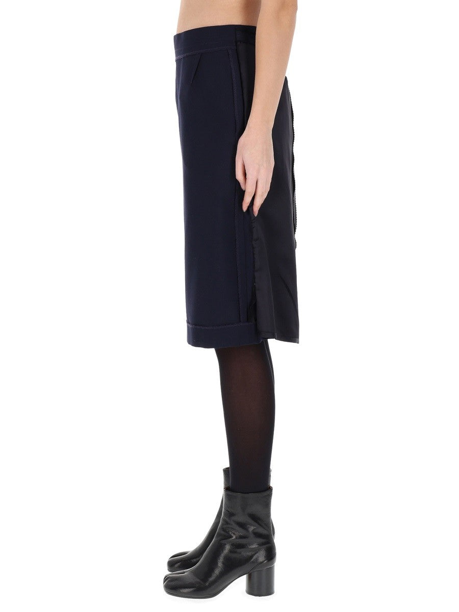 MIDI SKIRT WITH ZIPPER DETAIL 3