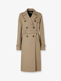 Midi Trench coat in Mackintosh fabric