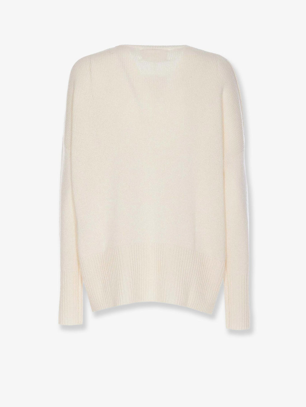 Mila cashmere sweater with ribbed knit 2