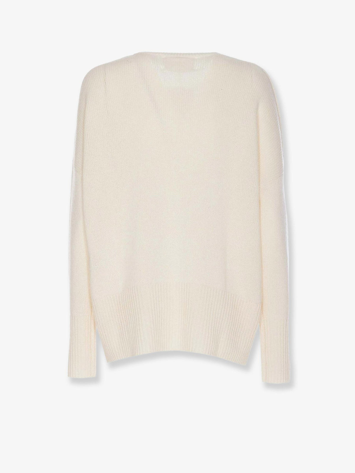Mila cashmere sweater with ribbed knit 2