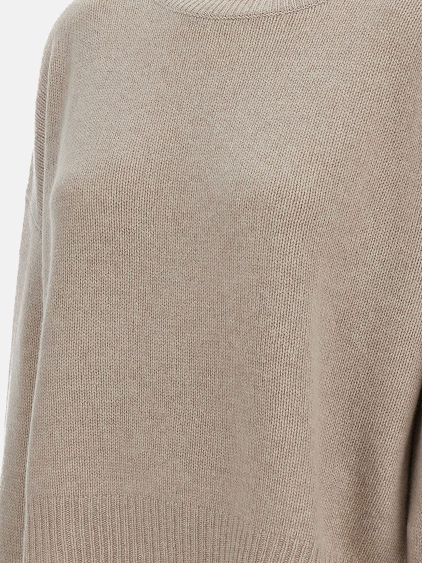 Mila cashmere sweater with ribbed knit 3