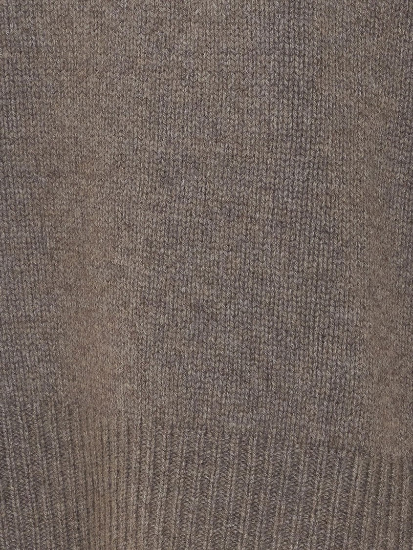Mila cashmere sweater with ribbed knit 3
