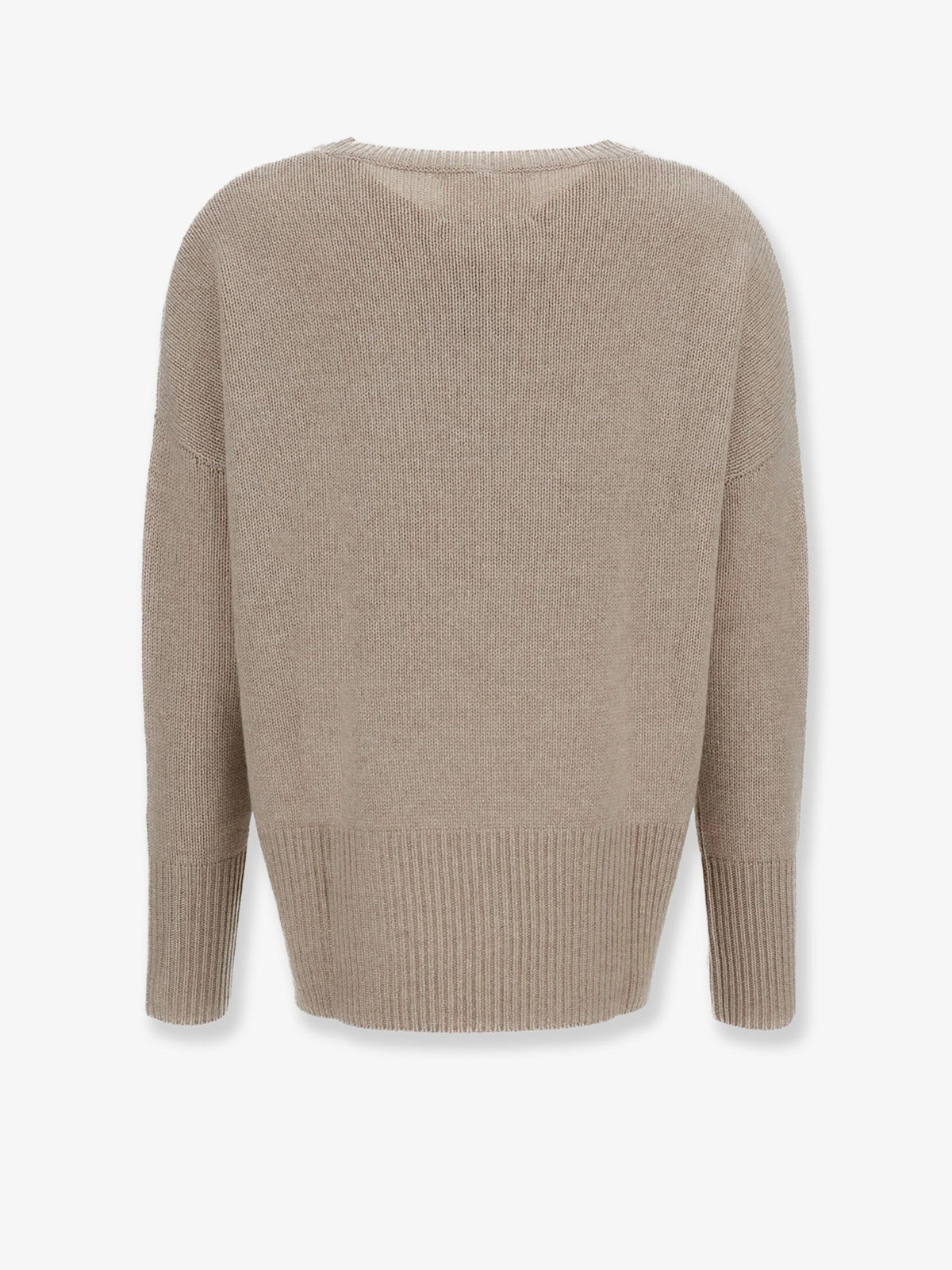 Mila cashmere sweater with ribbed knit 2