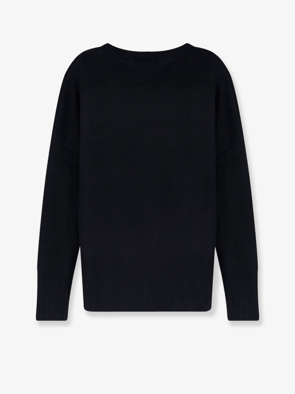Mila cashmere sweater with ribbed knit 2