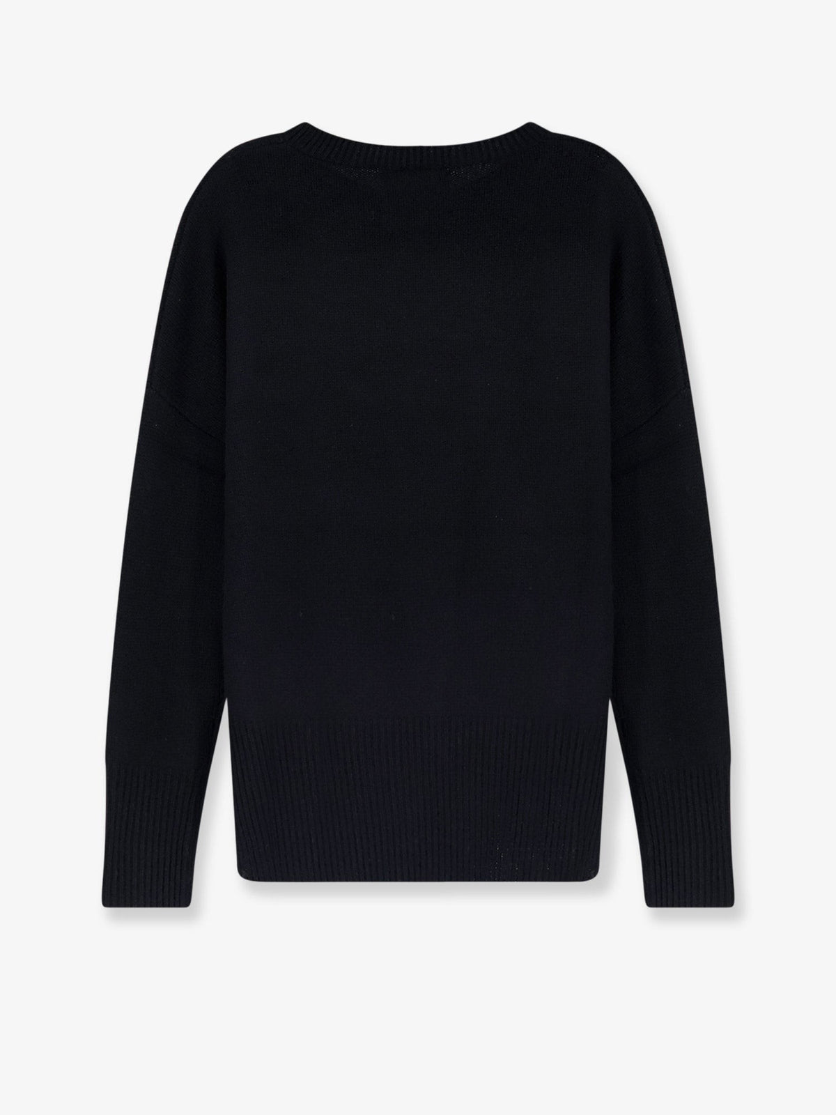 Mila cashmere sweater with ribbed knit 2
