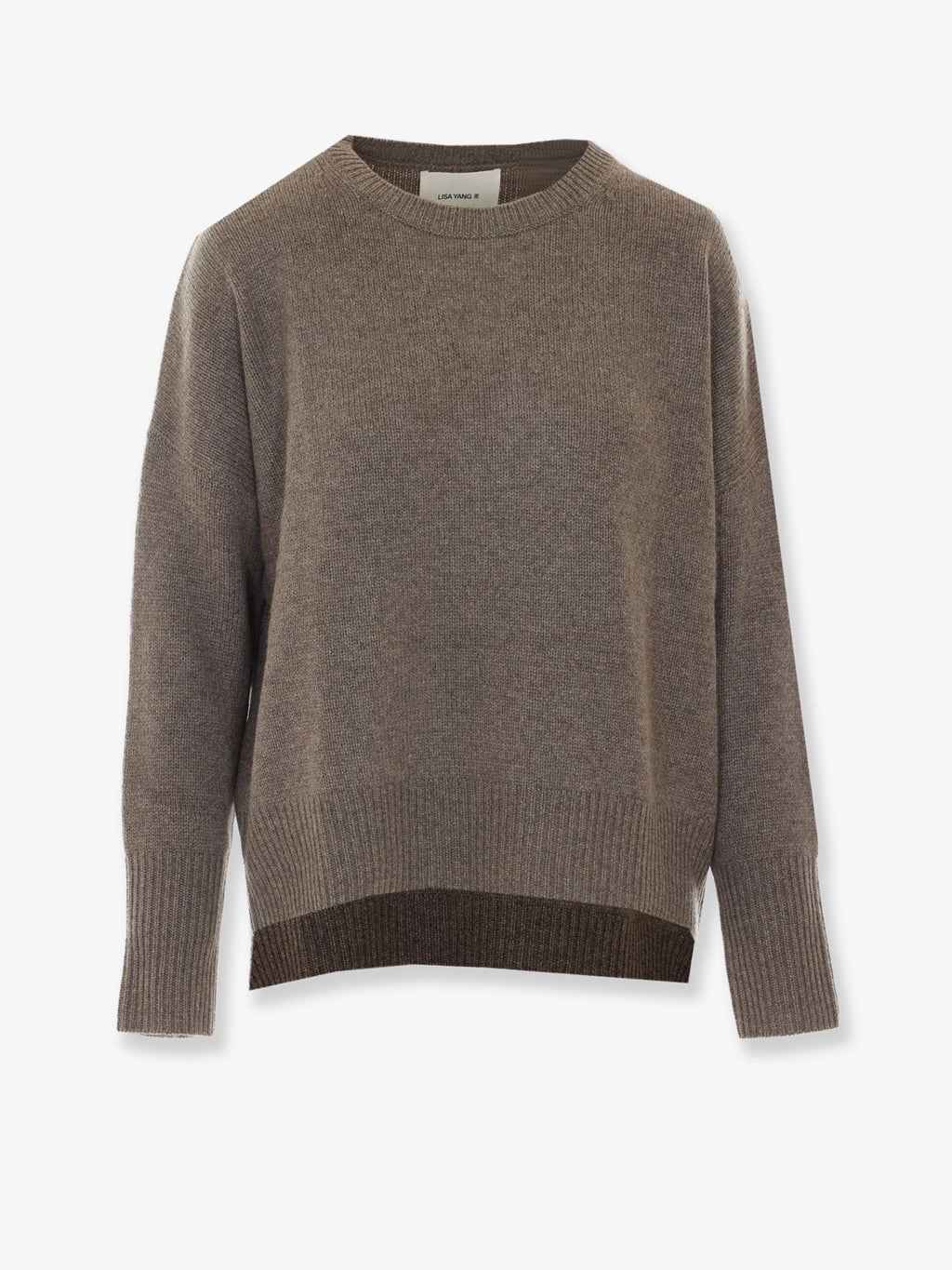 Mila cashmere sweater with ribbed knit