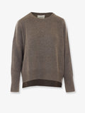Mila cashmere sweater with ribbed knit
