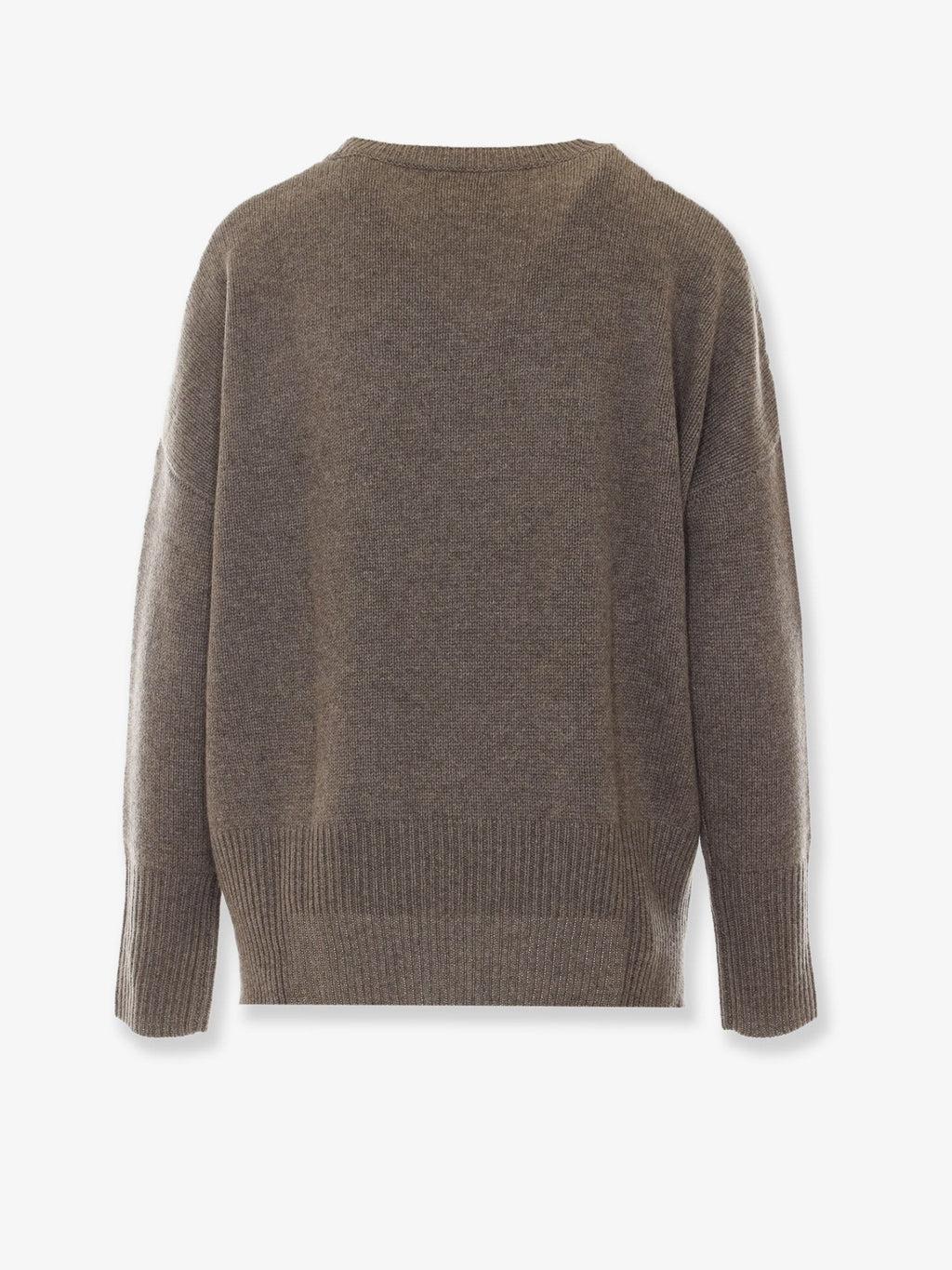 Mila cashmere sweater with ribbed knit 2