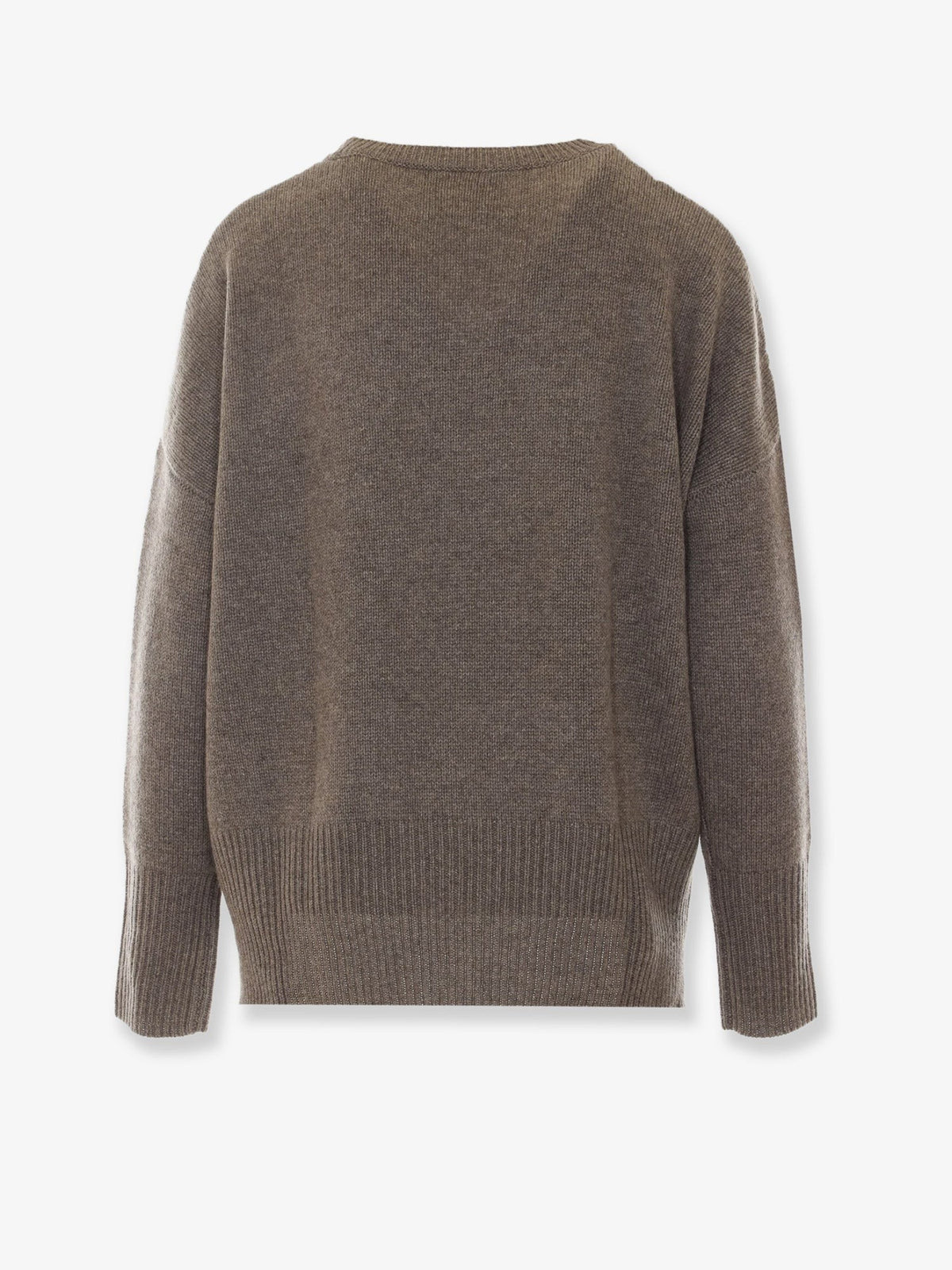Mila cashmere sweater with ribbed knit 2