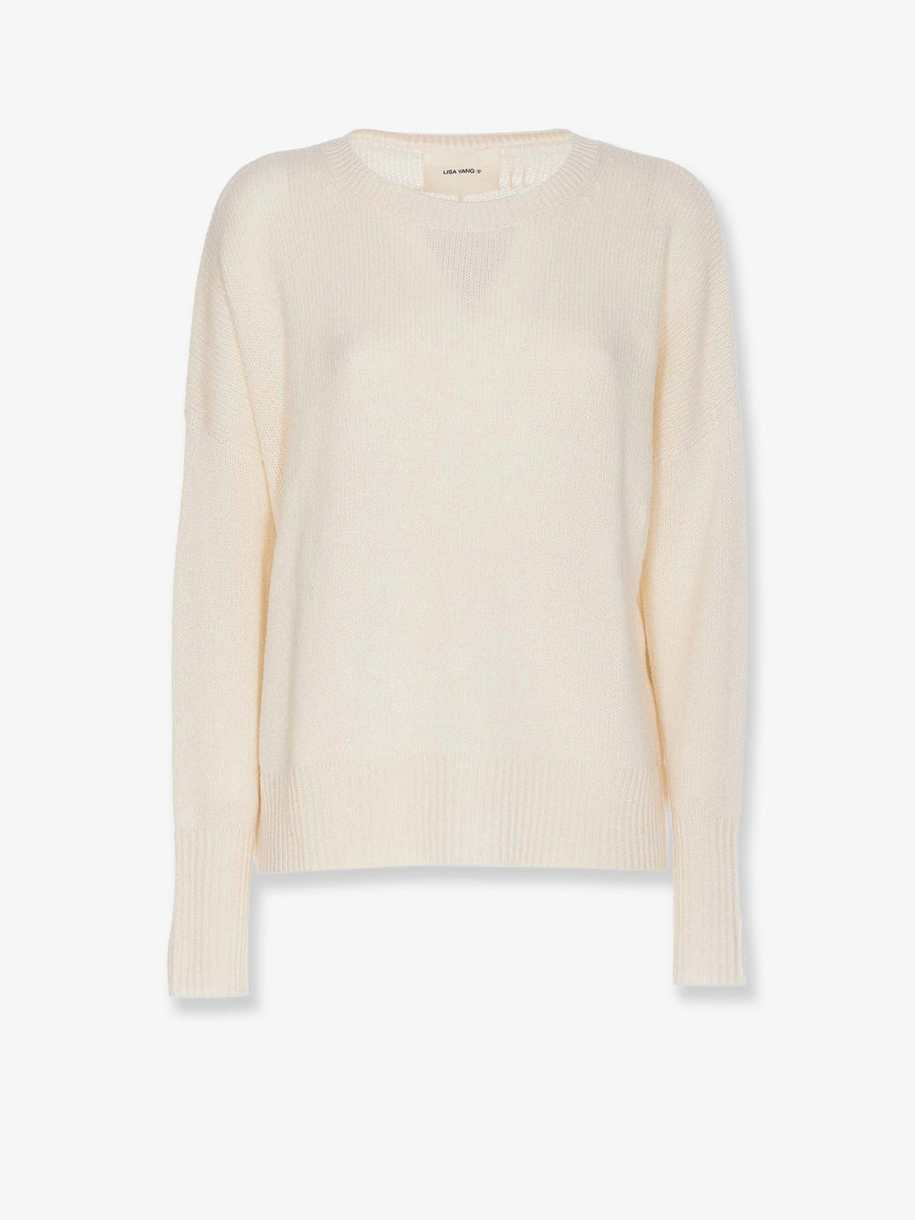 Mila cashmere sweater with ribbed knit