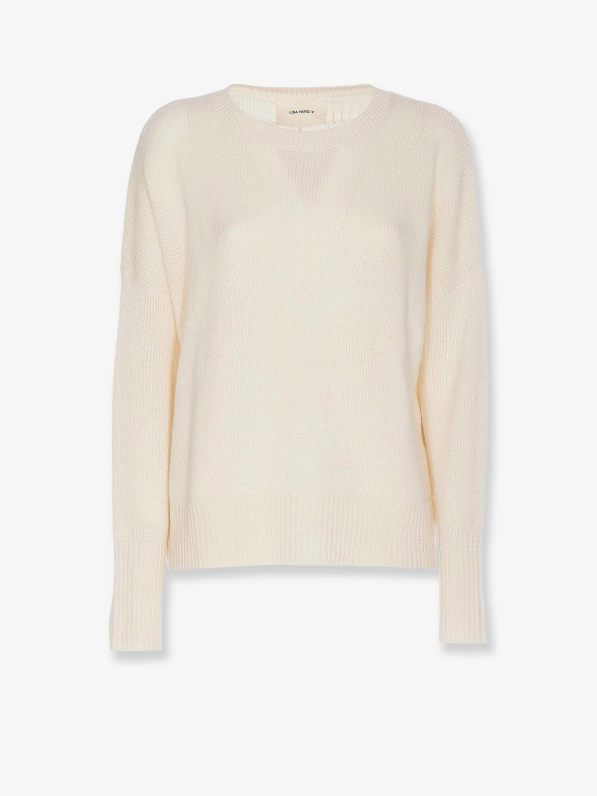 Mila cashmere sweater with ribbed knit
