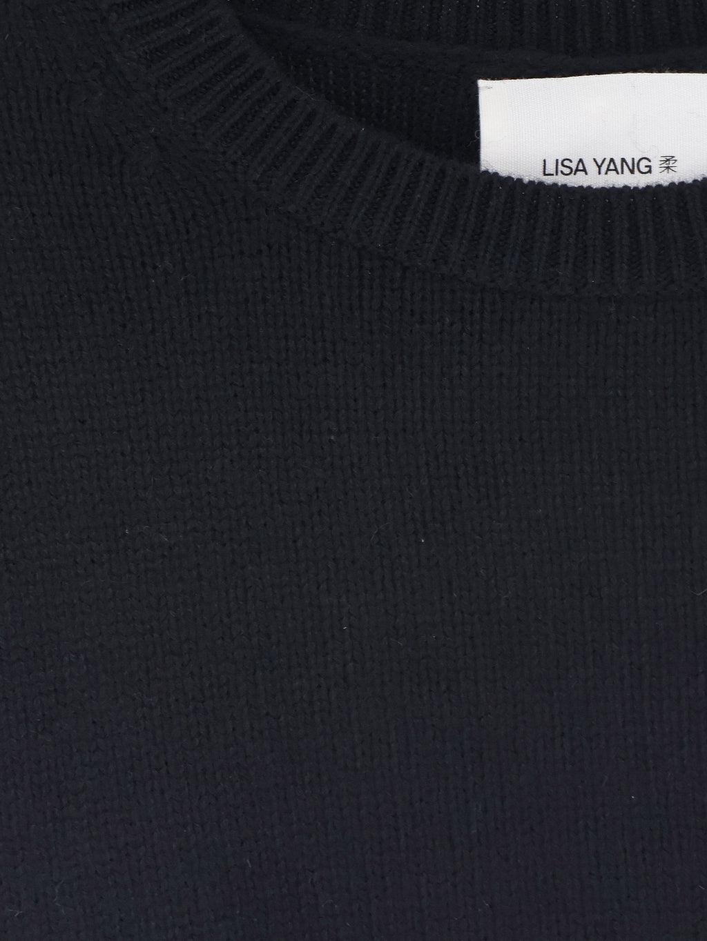 Mila cashmere sweater with ribbed knit 3