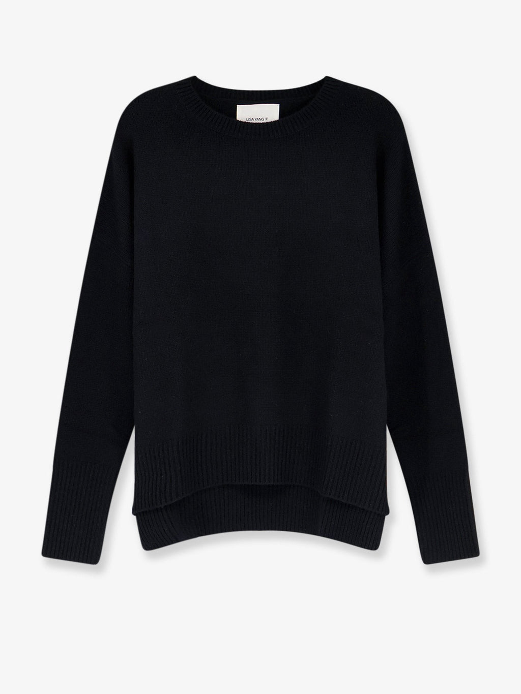 Mila cashmere sweater with ribbed knit