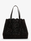 Mina hair-calf handbag