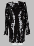 Mini Abito con Paillettes