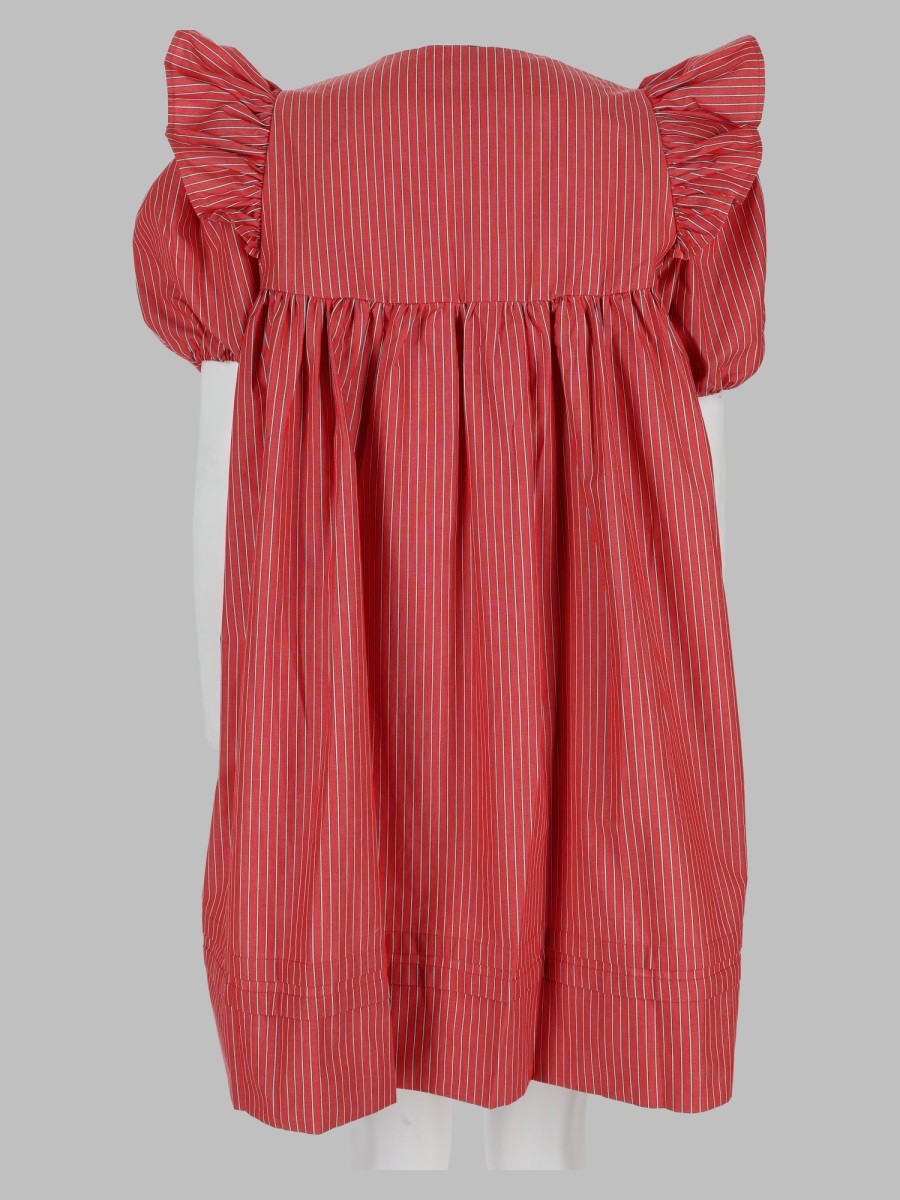 Mini Abito in Cotone a Righe 2