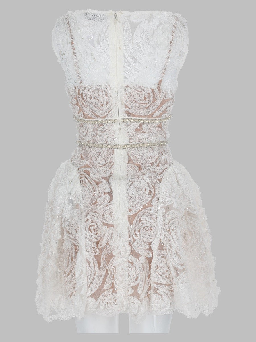 Mini Abito in Tulle e Pizzo 2