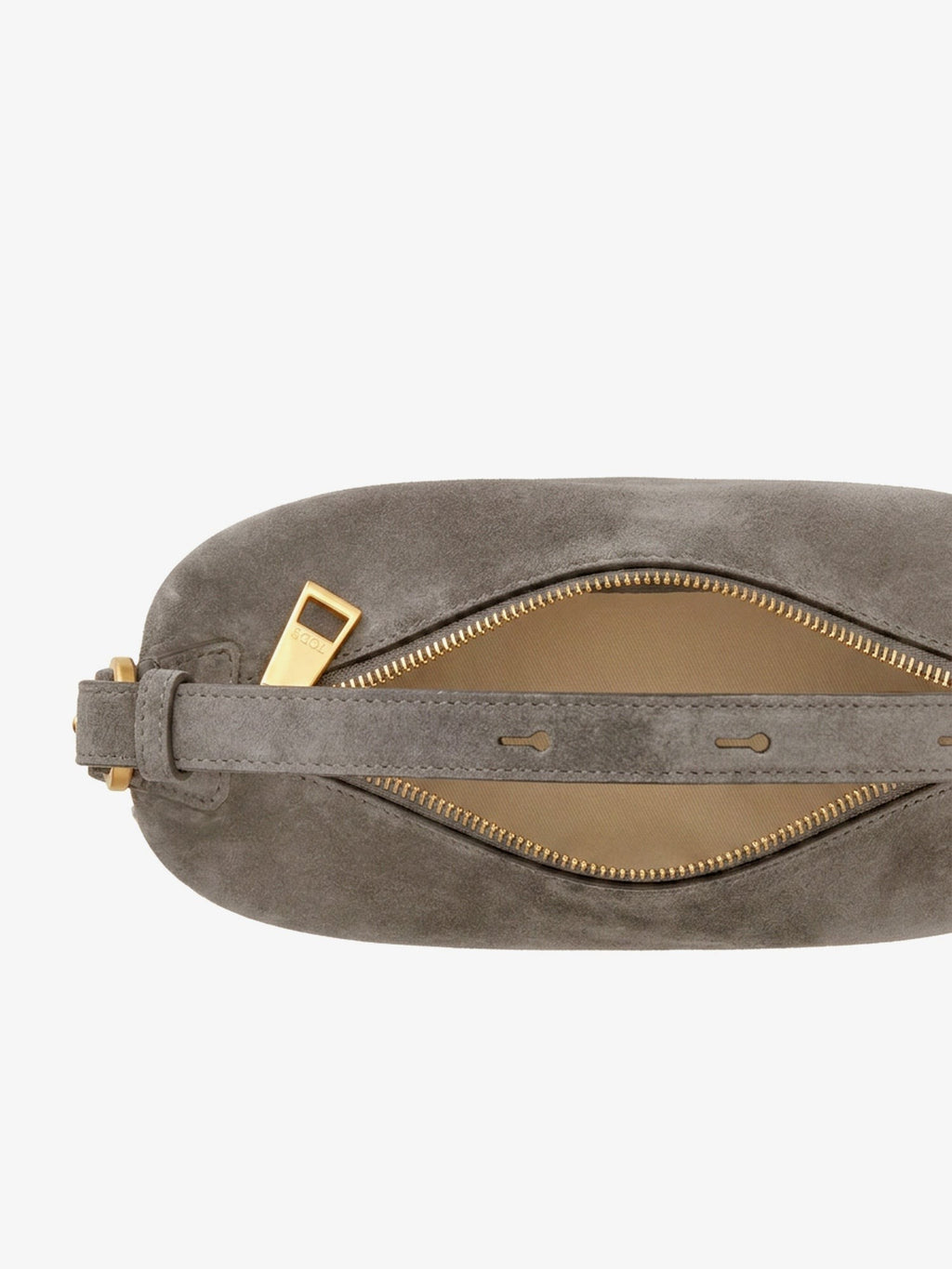 Mini Bag Metal Dots suede crossbody bag 5
