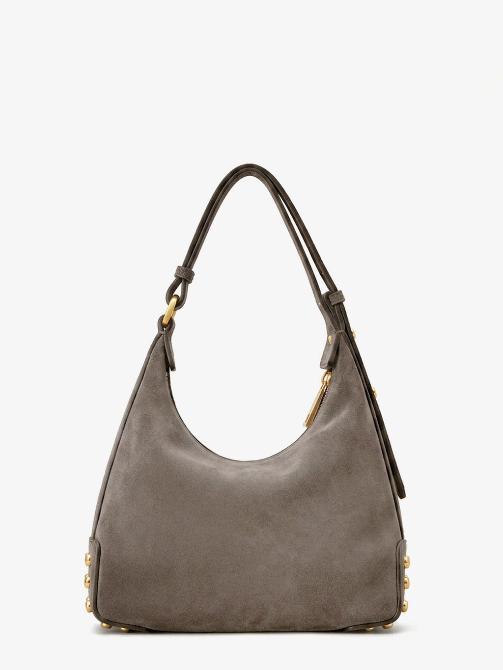 Mini Bag Metal Dots suede crossbody bag 2