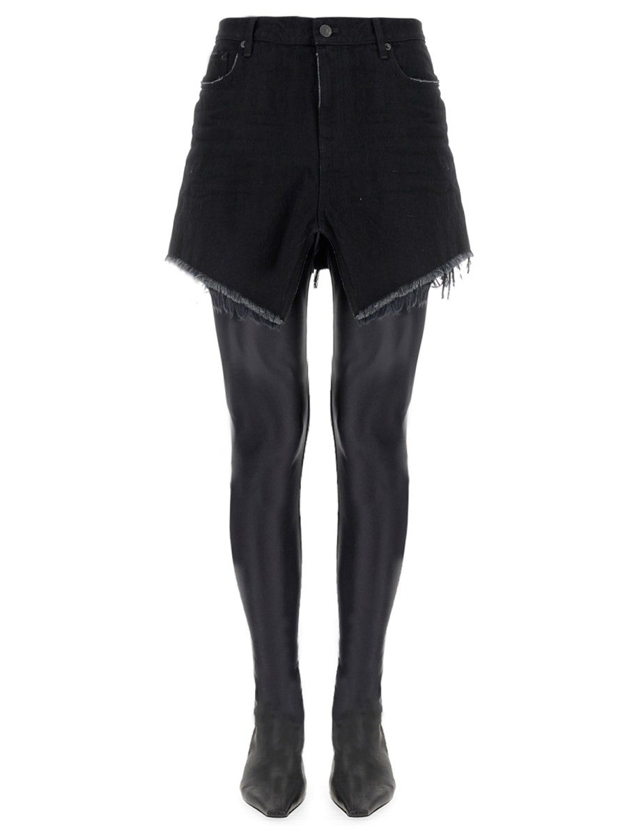 MINI CUT-UP SKIRT