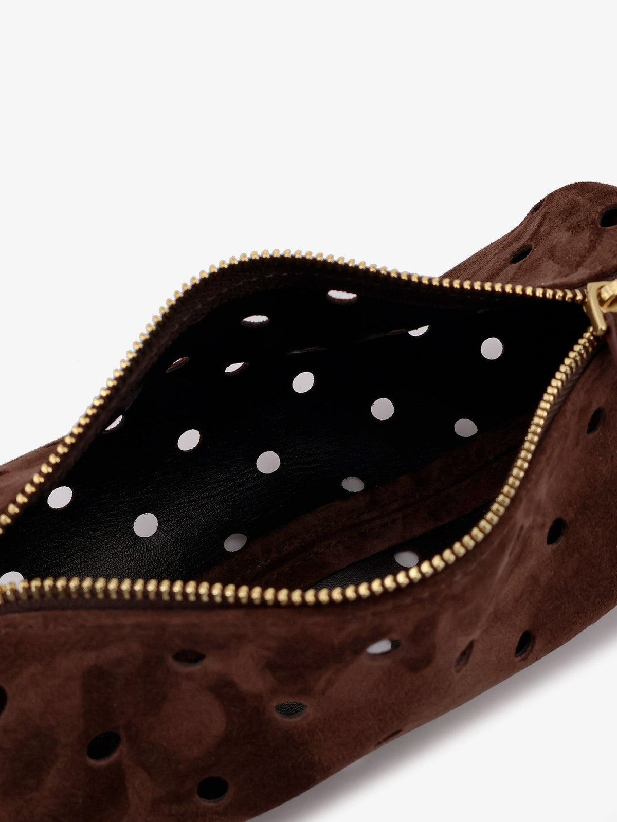 Mini Cylinder suede crossbody bag 4