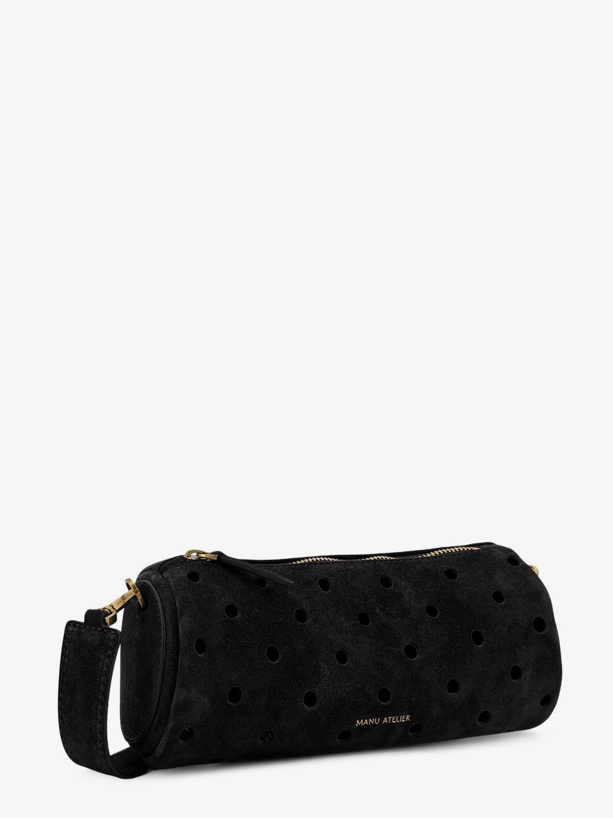 Mini Cylinder suede crossbody bag 3