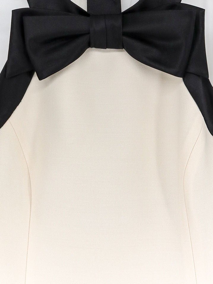 Mini dress with bow detail 3