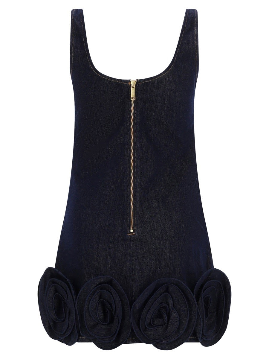 MINI DRESS WITH FLORAL DETAILS 2
