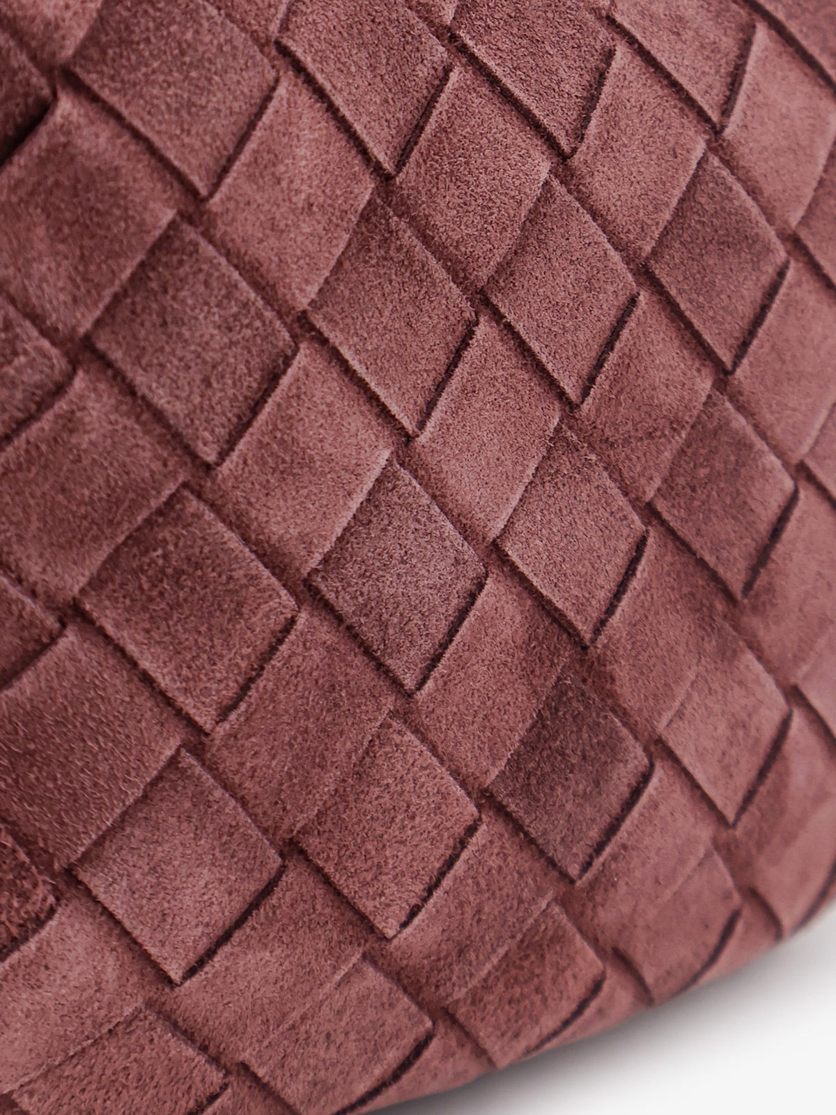 Mini Jodie Intrecciato suede handbag 5